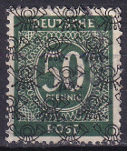 Germania 1948 (zona de ocupatie Britanica-Americana) - supratipar (Michel13euro)