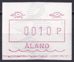 Aaland (Finlanda) 1990 - serie intreaga MNH - timbru de automat (Michel10euro)