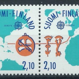 Finlanda CEPT 1992 - serie completa MNH - pereche