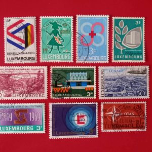 Luxemburg 1966-1969 - 10 serii intregi