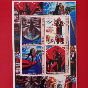 Angola 2002 - serie completa MNH in bloc