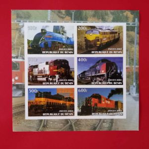 Benin 2004 - serie completa MNH in bloc nedantelat