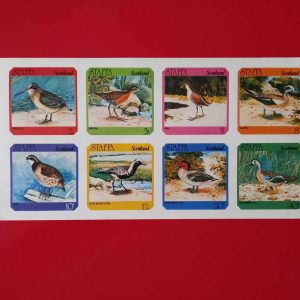 Staffa (posta locala Scotia) 1978 - serie completa MNH in bloc nedantelat