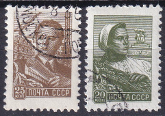 URSS 1959 - 2 serii intregi (Michel15,8euro)