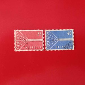 Elvetia CEPT 1957 - serie completa