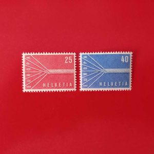 Elvetia CEPT 1957 - serie completa MNH