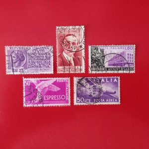 Italia 1954-1957 - 5 serii intregi