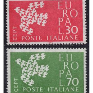 Italia 1961 - serie completa MNH