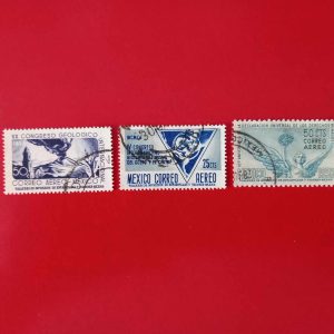 Mexic 1956/1957/1958 - 3 serii intregi