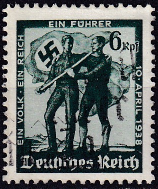 Deutsches Reich 1938 - serie intreaga
