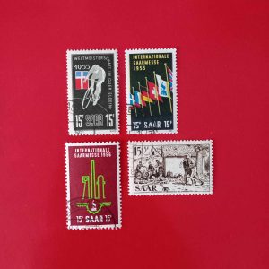 Saar 1955/1956 - 4 serii intregi
