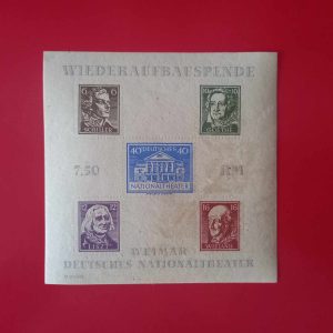 Germania 1946 (zona de ocupatie sovietica Thuringen) - serie completa MLH in bloc