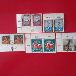 Austria 1979/1980 - 5 serii intregi x2 - perechi