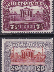 Austria 1919 (Michel90euro)