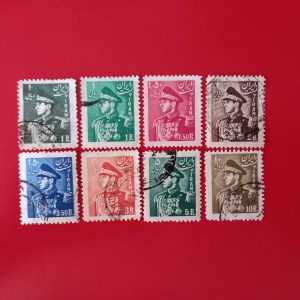 Iran 1951 - serie completa + dif. culoare