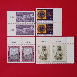 Austria 1979 - 4 serii intregi MNH x2 - perechi