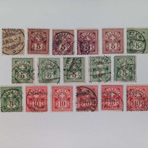 Elvetia 1882 (Michel13,8euro)