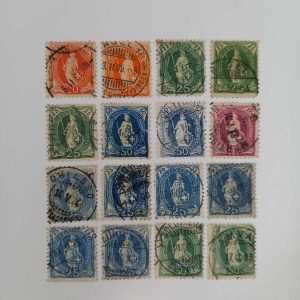 Elvetia 1882/1889 (Michel191euro)