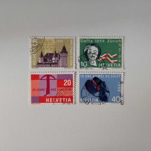 Elvetia 1958 - serie completa