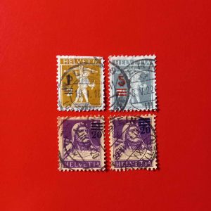 Elvetia 1921 - supratipare (Michel17euro)