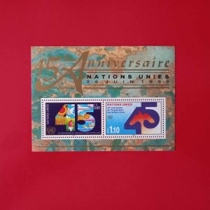 Natiunile Unite Geneva 1990 - serie completa MNH in bloc