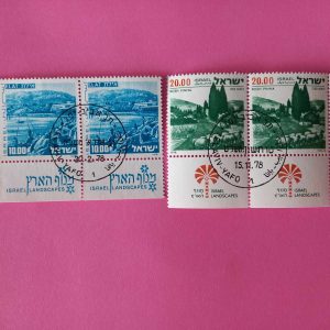 Israel 1976/1978 - 2 serii intregi x2 in blocuri cu tabs