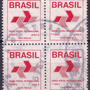 Brazilia 1989 - serie intreaga in bloc de 4