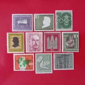 Germania 1956 - 10 serii intregi MNH (Michel24euro)