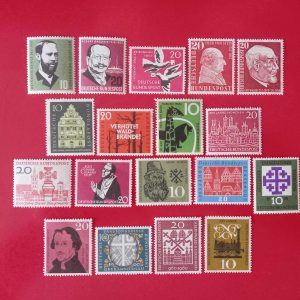 Germania 1957-1960 - lot 18 serii intregi MNH (Michel18,8euro)