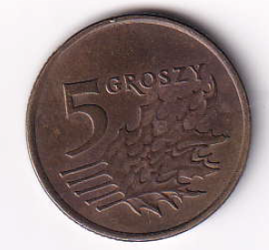 Polonia 1998 - 5 groszy