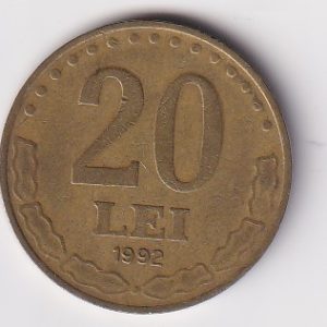 Romania 1992 - 20 lei