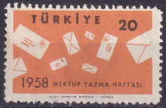 Turcia 1958 - serie intreaga MNH