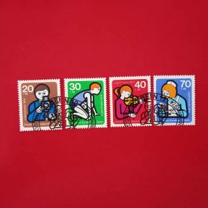 Berlin 1974 - serie completa - stampile prima zi