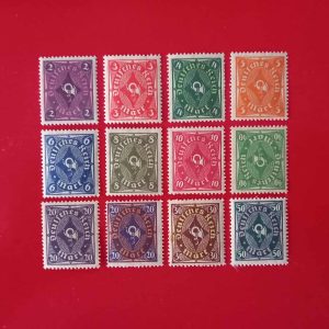 Deutsches Reich 1922 - serie completa MNH
