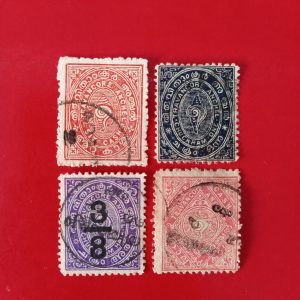 India (Travancore) 1888-1908 (Michel16euro)